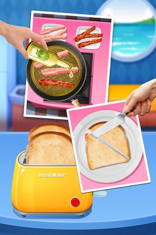 Club Sandwich Maker: Lunch Food Cooking Recipe for Kids screenshot 3
