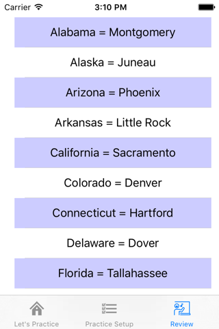 States and Caps App screenshot 3