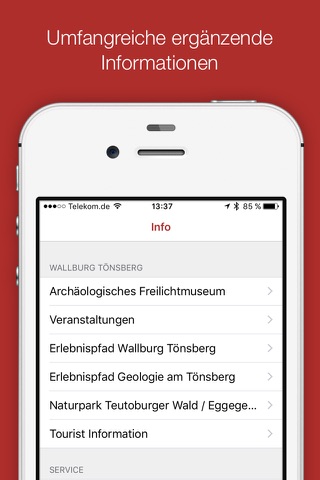 Wallburg Tönsberg screenshot 4