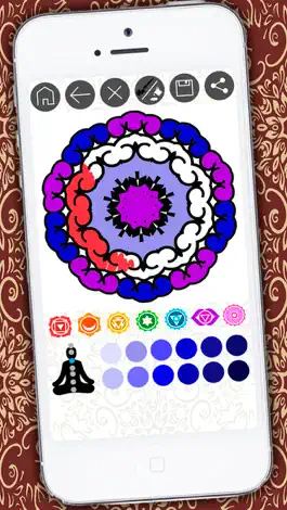 Game screenshot Mandalas coloring book – Secret Garden colorfy game for adults apk