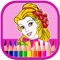 Colouring Kids Game for Princess edition