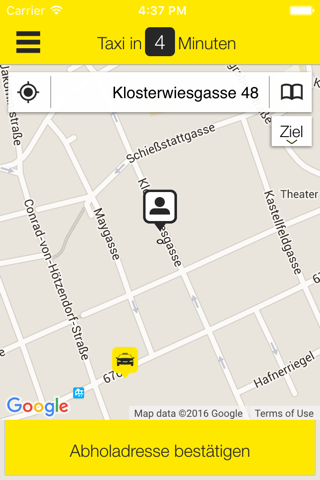 Taxi 889 Graz screenshot 2