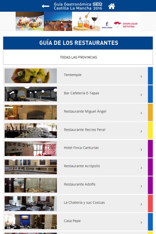 Guía Gastronómica SER Castilla-La Mancha screenshot 3