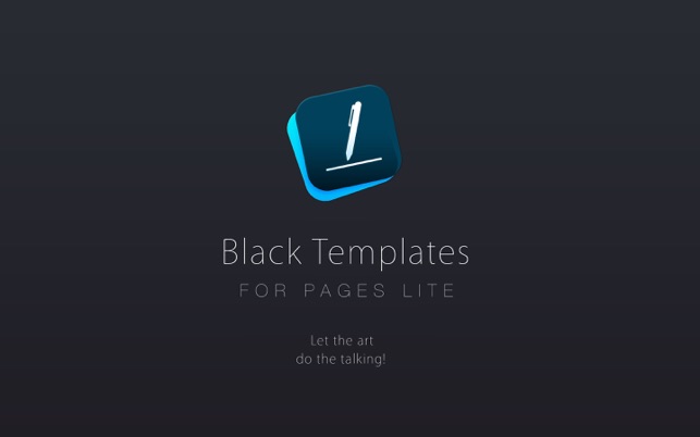 Black Templates for Pages Lite(圖1)-速報App