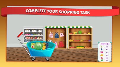 How to cancel & delete Kids Supermarket Shopping Simulator : Learn shopping around in superstores from iphone & ipad 4