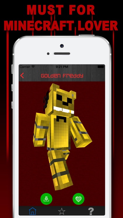 Free Skins for Minecraft PE (Pocket Edition)- Newest Skin for FNAF