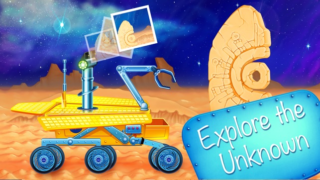 Tiny space vehicles LITE: cosmic cars for kids(圖2)-速報App