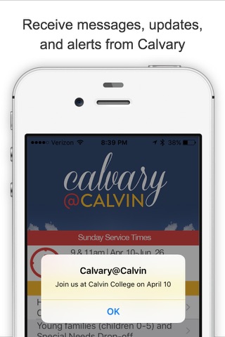 Calvary@Calvin - Calvary Church in Grand Rapids, MI screenshot 3