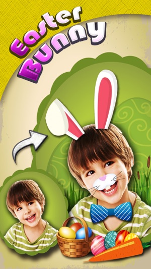 Easter Bunny Yourself - Holiday Photo Sticker Blender with C(圖1)-速報App