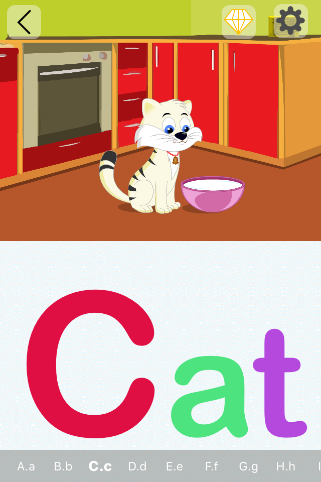 English Alphabets and Numbers