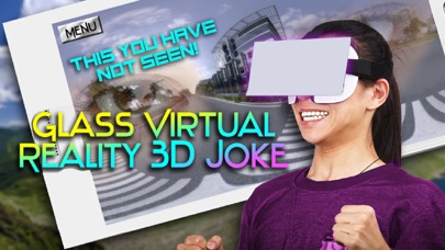 How to cancel & delete Glass Virtual Reality 3D Joke from iphone & ipad 1