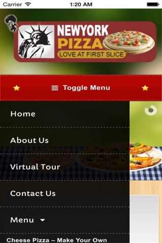 Newyork Pizza DC screenshot 2