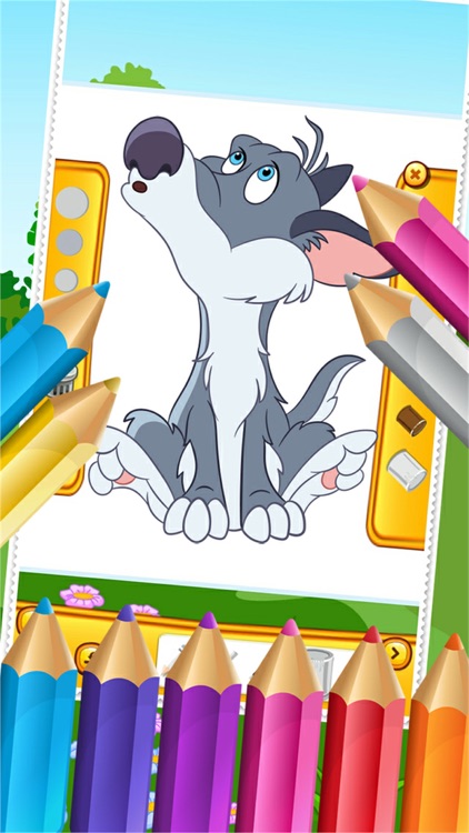 My Zoo Animal Friends Draw Coloring Book World for Kids