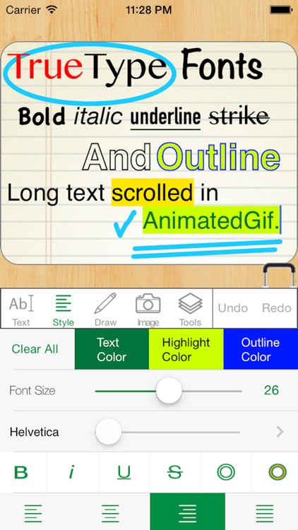 TrueText-Animated Gif/Video Creator for iPhone/iPad screenshot-3