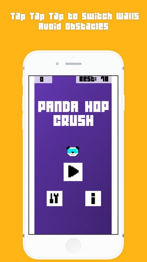 Panda Hop Crush - Fun little free game for your pastime(圖2)-速報App