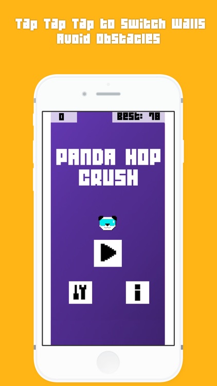 Panda Hop Crush - Fun little free game for your pastime