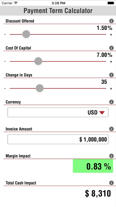 How to cancel & delete Payment Term Calculator from iphone & ipad 4