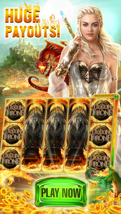 How to cancel & delete Dragon Throne Casino - Free Vegas Slots Casino Games from iphone & ipad 1