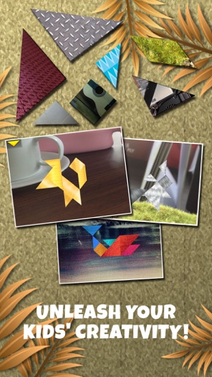 Kids Learning Puzzles: Safari Animal, K12 Tangram(圖3)-速報App