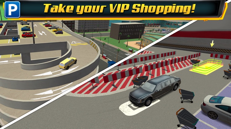 Multi Level 4 Car Parking Simulator a Real Driving Test Run Racing Games screenshot-4