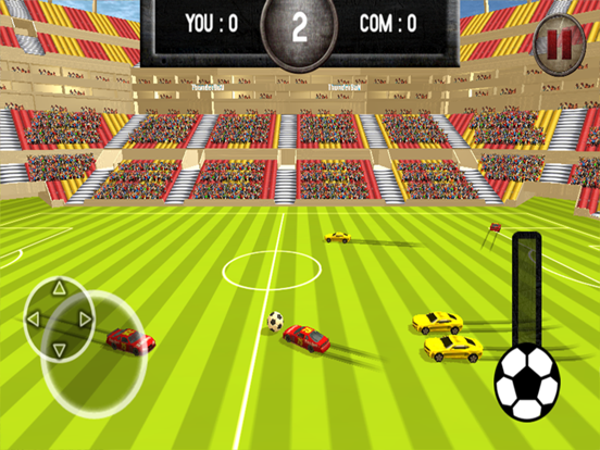 Car Soccer 3D World Championship : カーレースでサッカースポーツゲームをプレイのおすすめ画像2