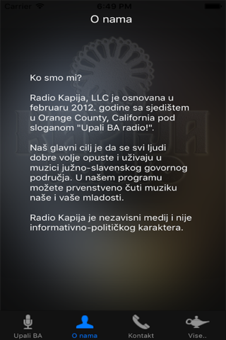 Radio Kapija screenshot 3