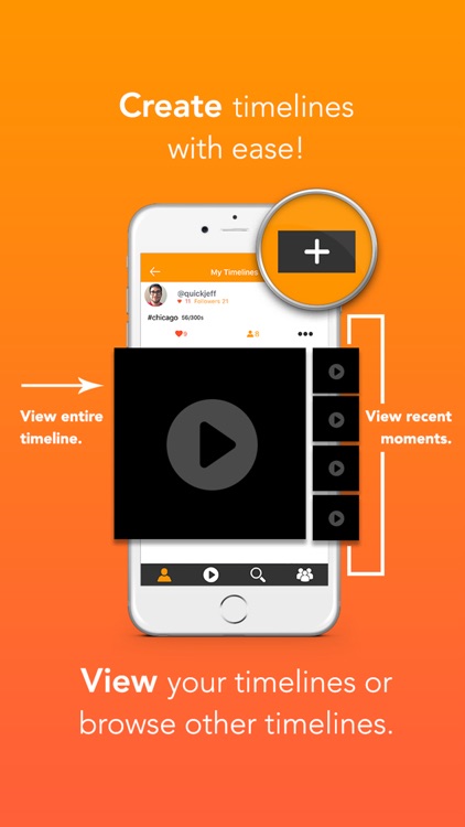 Timeline - Capture life's every moment and share. by Reebay Inc.