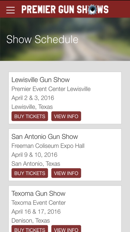 Premier Gun Shows