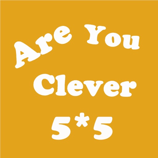 Are You Clever - N=2^N 5X5 iOS App