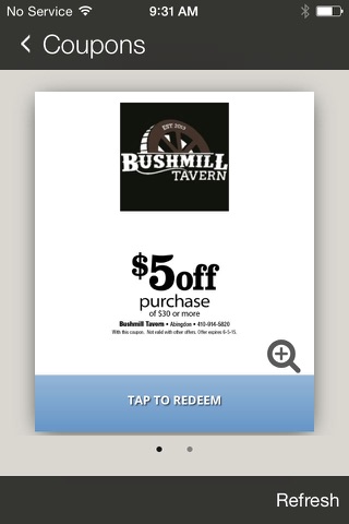 Bushmill Tavern screenshot 3
