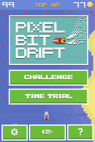 Pixel Bit Drift - Speed Boats Water Challenge screenshot 2