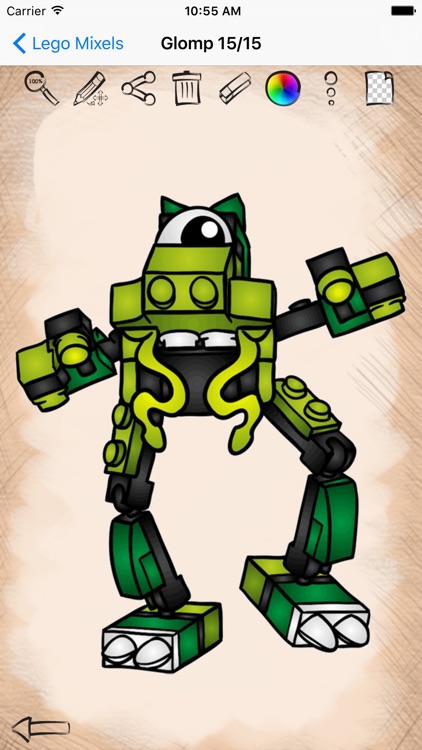 Art Tutorials For Lego Mixels Heroes screenshot-4