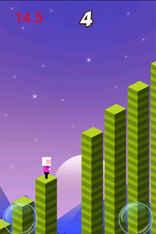 Jump Man Adventure - tap to move one or two steps screenshot 2