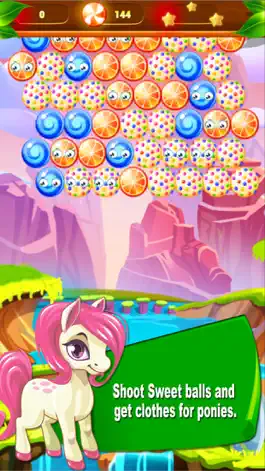 Game screenshot Pony Bubble Shooter DressUp hack