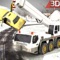 Icon Winter Snow Euro Dump Truck Driver 3D