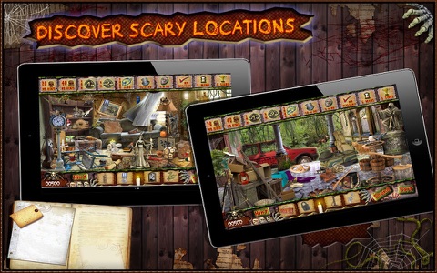 Scary Rooms Hidden Object Game screenshot 2