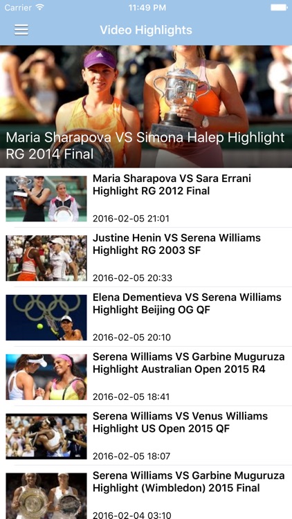 Tennis News & Results Pro