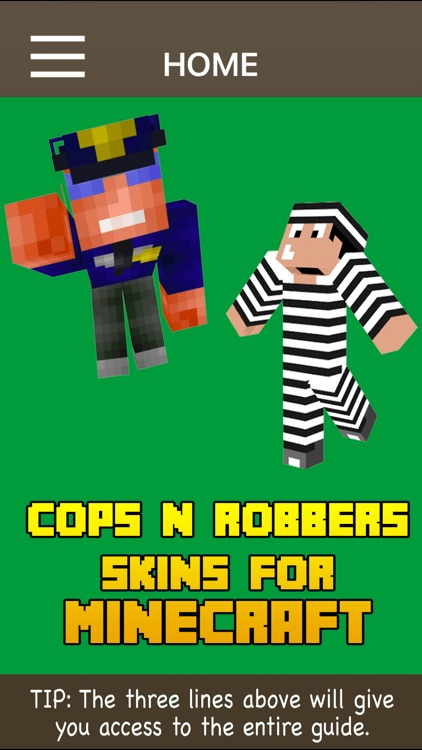 Cops N Robbers Skin Pack For Minecraft