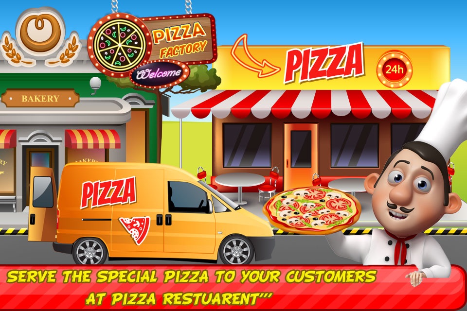 Crazy Chef Pizza Maker Factory Cooking & Delivery screenshot 3