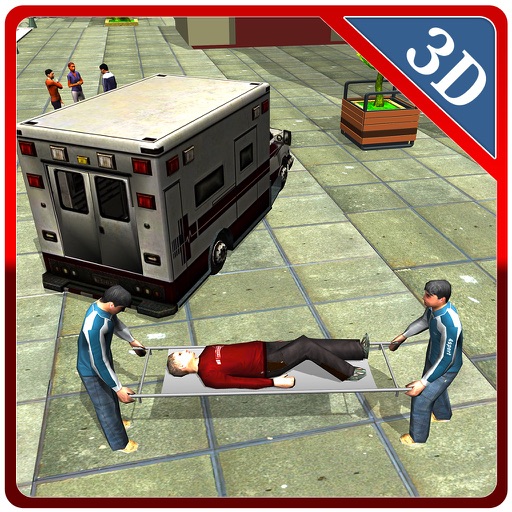 3D Ambulance Driver Simulator – Emergency vehicle driving & parking game Icon