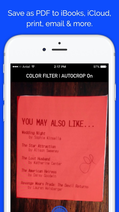 How to cancel & delete Easy Scanner - Scan documents to PDF in iBooks, email, print & more from iphone & ipad 2