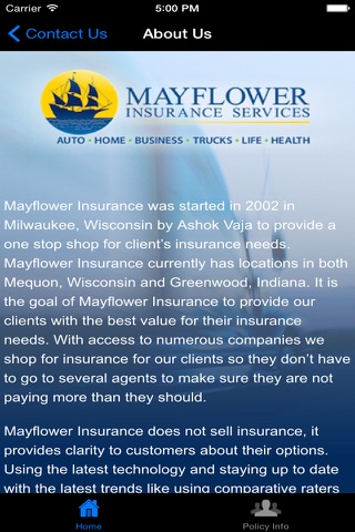 Mayflower Insurance Services Trucking screenshot 2