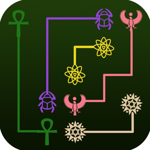 Match The Symbols - new dots joining puzzle game Icon
