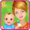 girls games for girls free, twin newborn baby care, spa, dress up, mommy's, fun, salon, style, kids, fashion, food, feeding, little, cute little baby, queen, princess,  baby doll, bath, birth, family, food maker, juice, toys, babies