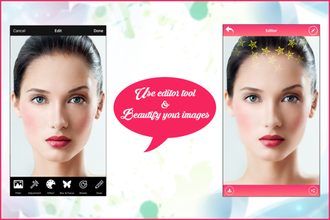 Beauty Editor Camera - Effects screenshot 4