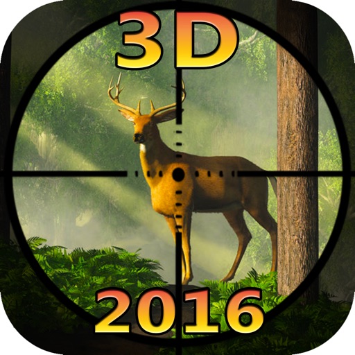 Deer Hunter Sniper Killer 2016 - Animal Sniper Hunting Game Icon