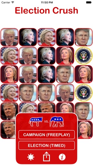 Election Crush - A Very Presidential Match 3 Game(圖1)-速報App