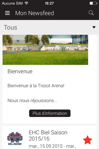 Tissot Arena screenshot 3