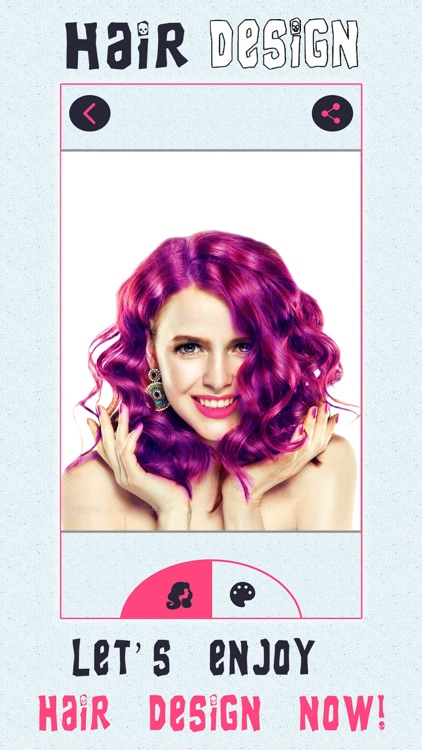 Girly Hair Design - Wig Salon to Change Hairtyle & Color screenshot-3