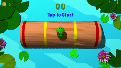 How to cancel & delete Froggy Log - Endless Arcade Log Rolling Simulator and Lumberjack Game Stay Dry and Dont Fall In The Water! from iphone & ipad 1